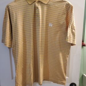 Striped Yellow Polo Shirt